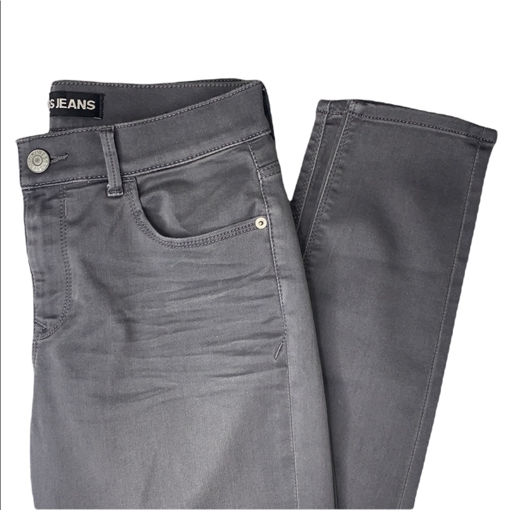 Express Jeans | Gray Mid-Rise Leggings | Size 6Long